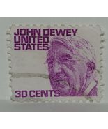 VINTAGE STAMPS AMERICA AMERICANS USA 30 C CENT PROMINENT JOHN DEWEY X1 B35 - £1.37 GBP