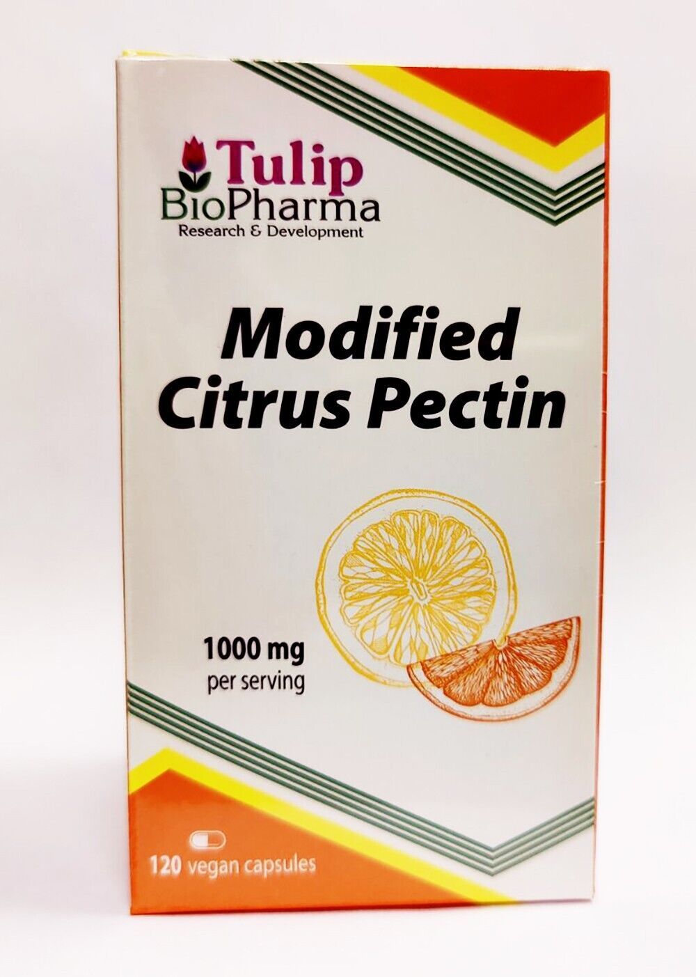 Modified Citrus Pectin 120 Caps 1000mg Per Serving MCP Systemic Detox Health - $27.07