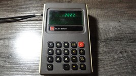 Vintage Sharp Elsi EL-8002 Calculator With Green Led Display Works Si 1296 - £11.35 GBP