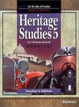 Heritage Studies 5 for Christian Schools Worktext: For the Sake of Freedom- Stru - £11.98 GBP