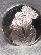 Sterling Silver 1 Troy Oz The Spielers 1905 Luks Franklin Mint American Art - £39.11 GBP