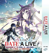 Anime DVD Date A Live Box Set Season 1-4 + OVA + Movies All Season and Movie - £26.39 GBP