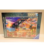 Ravensburger 1000 Piece Jigsaw Puzzle Dinner In Positano Italy New Sealed - $24.99