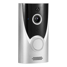 WiFi Video Doorbell Wireless Door Bell 720P HD WiFi Security Camera w/ Two-wa... - £41.76 GBP
