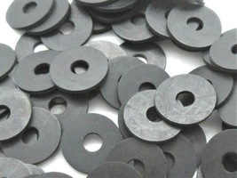 1/4&quot; ID Rubber Washers 3/4&quot; OD  1/16&quot; Thick  Premium Grade   15 Pieces p... - £8.13 GBP