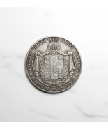 1842 Prusia Federico Guillermo IV 2 Thaler Estados alemanes Restrike... - $243.23 MXN