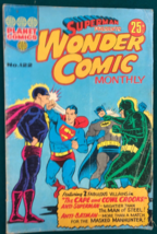 WONDER COMIC MONTHLY #122 Simon &amp; Kirby Manhunter (Australian) Planet Co... - $19.79