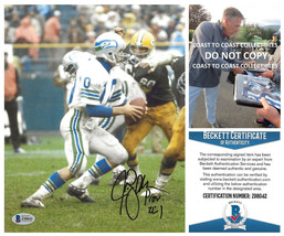 Jim Zorn signed Seattle Seahawks football 8x10 photo Beckett COA proof auto - £87.04 GBP