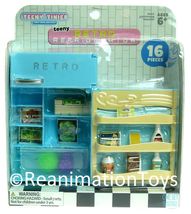 Teeny Tinies Retro Refrigerator Doll Miniature Food Mini Playset 1:6 Scale New - £23.96 GBP