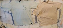 LOT OF 2 Men’s Scotch And Soda TShirt MEDIUM Organic Cotton MINOR STAINS - $16.82