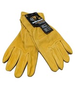 Leather Work Gloves All Purpose Wells Lamont Sizes M - 3XL Professional  - £10.81 GBP