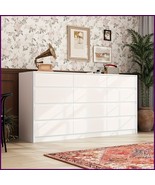 Modern 12-Drawer Dresser Storage Cabinet Bedroom Living Room Large Organ... - $602.83 CAD