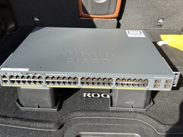 Cisco Catalyst WS-C2960X-48FPS-L 48 Port Managed Ethernet Switch w/ PoE+ 370W - $290.49