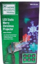 Home Accents Holiday LED Static Merry Christmas Illusion Projector Image... - £28.01 GBP