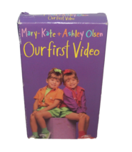 Mary Kate &amp; Ashley Olsen Twins Our First Video VHS Tape Full House Kids - £5.83 GBP