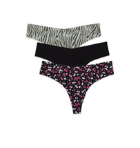 No Boundaries 3-Pair Freecut Underwear Panties Nylon Blend Seamless Size Large - £9.74 GBP