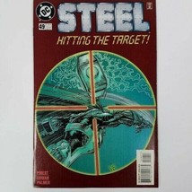 DC Comics Steel Hitting the Target Issue 49 April 1998 Comic Book - £6.32 GBP