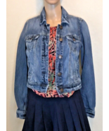 American Eagle Denim Jean Jacket Size S/P - £20.99 GBP