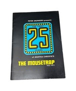 Mousetrap Agatha Christie Theater Souvenir Brochure 25th Anniversary 1977 - £44.37 GBP