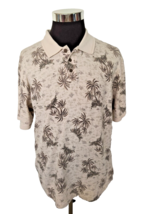Cherokee Waikiki Wear Polo Shirt Men&#39;s Size Large Island Casual Aloha Tropical - £14.80 GBP