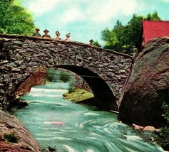 Manitou Colorado CO Stone Bridge at Soda Springs Unused UNP 1910s Postcard - £3.92 GBP