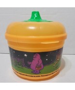 McDonald&#39;s Halloween Trick Or Treat Bucket 1993 USA Cookie Cutter Lid Gr... - £8.43 GBP