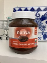 Nutiva Organic, non-GMO, Vegan Hazelnut Spread , Classic Chocolate, 13-ounce - $12.38
