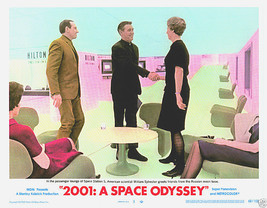 2001 A SPACE ODYSSEY 11x14 IN LOBBY CARD HEYWOOD R. FLOYD RARE OOP POSTER : - $24.99