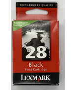 Lexmark 28 Black Return Program Printer Print Cartridge 18C1428 Unknown ... - $11.93