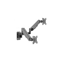 Siig CE-MT2M12-S1 Premium Aluminum Gas Spring Wall Mount Dual Monitor - £148.93 GBP