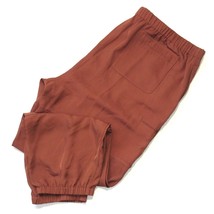 NWT THEORY Slim Cargo Flat Twill Joggers in Clay Utility Pull-on Crop Pants XXL - £65.54 GBP