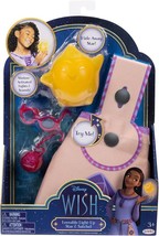 Disney&#39;s Wish Loveable Light-Up Star &amp; Satchel Playset Dress Up Ages 3+ NEW - £12.68 GBP