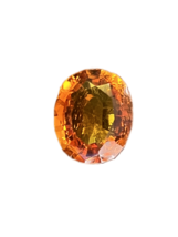 Sapphire Orange Natural Gemstone 20 Ct Loose Cut Flawless Ceylon Padparadscha - £11.53 GBP