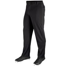 CHAMPRO OPEN BOTTOM RELAXED FIT YOUTH SIZES BASEBALL PANTS BLACK BP4UYB - $17.99