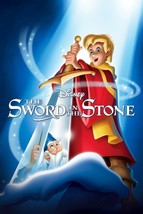 1963 Walt Disneys The Sword In The Stone Movie Poster Print King Arthur ⚔ - £5.59 GBP
