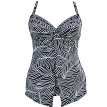 Mircalesuit (20) Blue Lush Lanai Love Knot Swimsuit Tankini Top Built-In Bra NEW - £47.17 GBP