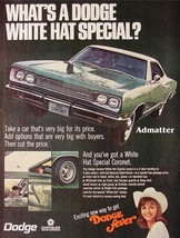 1969 Dodge Coronet Car Ad Vintage Chrysler advertising - £8.50 GBP