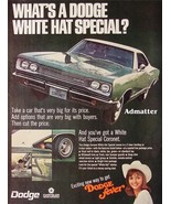 1969 Dodge Coronet Car Ad Vintage Chrysler advertising - £8.55 GBP