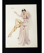 3 Vintage Vargas 1941 Sexy Pinup Girls  2-sided Print Hot Bride &amp; Sexy R... - €13,74 EUR