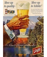 1958 Schlitz Beer Ad Beer That Made Milwaukee Famous! - €8,61 EUR