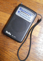 Kaito AM FM NOAA Weather Small Pocket Radio! &quot;for parts&quot; KA210 - £6.35 GBP