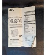 Manual De Servicio JVC Instrucciones Cámara De Video Digital GR-DVF11 GR... - €12,78 EUR