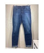 Joes Jeans Skinny Ankle Hi-Low Cutout Hem Womens Stretch Pockets Size 28... - $24.95