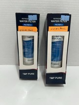 Set of 2 - Top Pure Refrigerator Water Filter For Kenmore Whirlpool Chlo... - £6.73 GBP