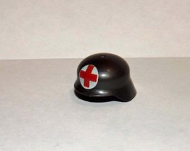 German Medic Helmet WW2 For (Style 18) Custom Minifigure From US - £4.70 GBP