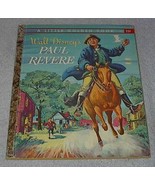 Walt Disney&#39;s Paul Revere Vintage 1957 Little Golden Book - $182.78 MXN