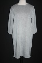 Joe Fresh Gray Long Sleeve Sweatshirt Dress Size Medium M NEW - £20.83 GBP