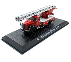 Departamento De Bomberos - Magirus Saurer 2DM DL30 Año 1971 Red Altaya 1:72... - £26.99 GBP