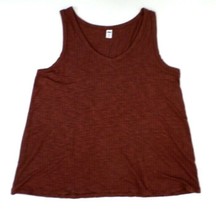 Old Navy Luxe Women&#39;s Tank XL Burgundy Stretchy You Wear So Well - £11.59 GBP