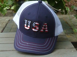 USA  Blue/Mesh  Golf Hat Free Masters BM w/ Purch Dorfm Pacific Free Mas... - £17.08 GBP